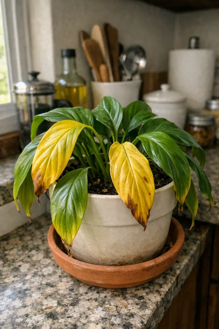 Peace Lily Yellow Leaves: What's Actually Causing It