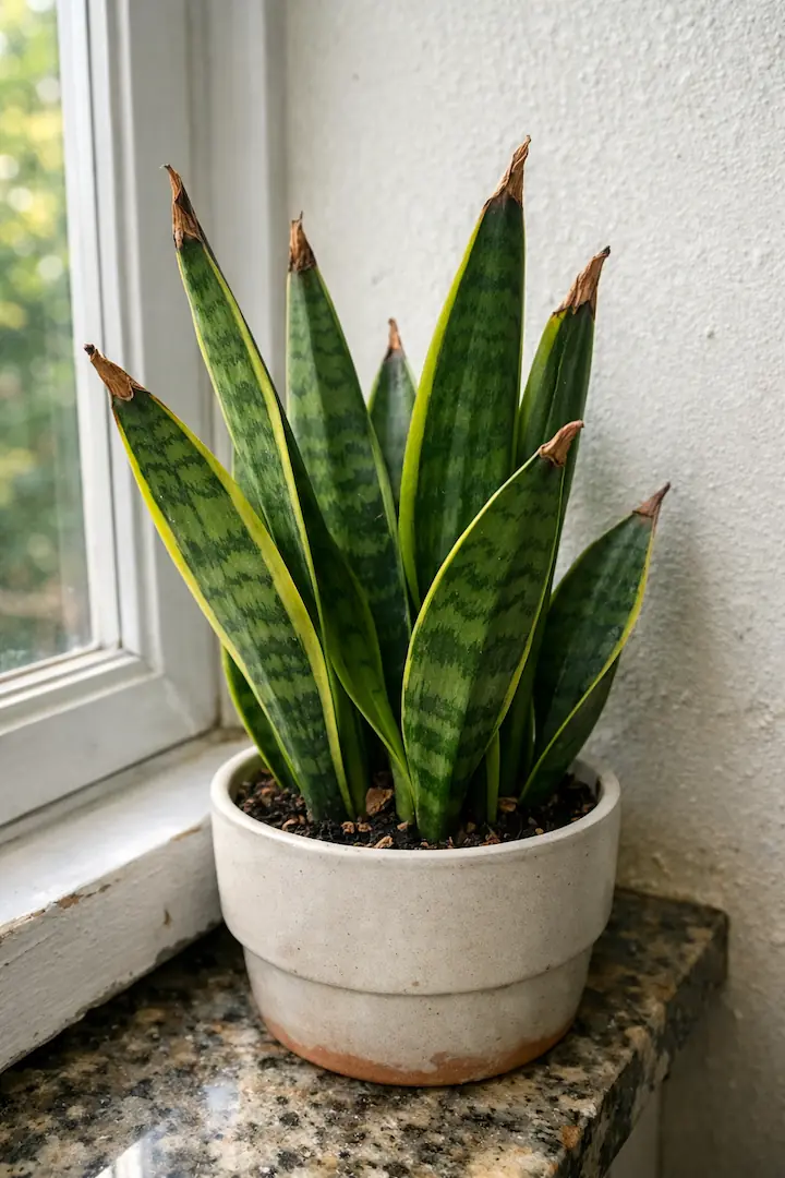 Snake Plant Brown Tips: What's Actually Causing It