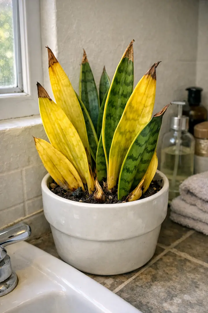 Snake Plant Yellow Leaves: What's Actually Causing It